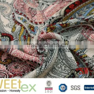2017 Spring Top Selling Women Blouse Soft 100%Rayon 60S*60S Dobby Print Fabric thumbnail-1