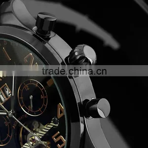Black Tourbillon Mechanical Watch WM372 Teenage Fahion Watches thumbnail-5