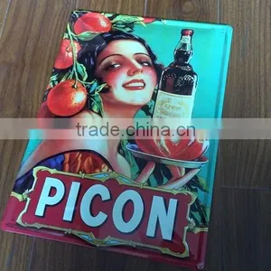 Rectangular Display Advertising Tin Board thumbnail-2