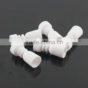Hot Selling in USA 12mm 14mm & 19mm GR2 Domeless Titanium Nail Titanium Domeless Smoking Nail Oil Baseball Hat Carb Cap thumbnail-6