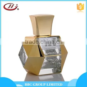 BBC Metallic Series-MF004 Top Quality Luxury Male Golden Glass Bottles Natural Brand Perfume thumbnail-1