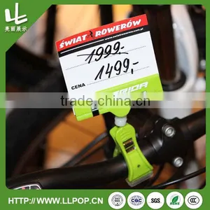 Long White Plastic Pop Clip thumbnail-6