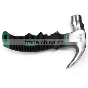 Portable Mini Claw Hammer/ Car Safety Glass Hammer Rubber Handle Fitter's Hammer thumbnail-1