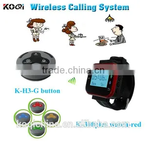 Wireless Pager for Restaurant Wireless Paging System Wireless Waiter Call System thumbnail-1