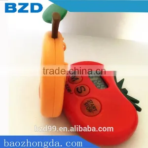 New Style Functional Custom Tomato Orange Fruit Set Electronic Countdown & Count up Mini Loud Kitchen Timers thumbnail-1