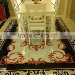 Marble Stone Polished & Waterjet Patterns Flooring Tiles thumbnail-2