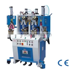 Two Cold and Hot Counter Moulding Machine for Shoe Machine QF - 418 thumbnail-1