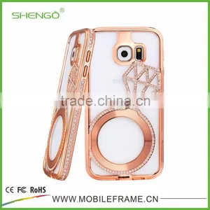 Luxury Diamond Aluminum Case for Samsung Galaxy S6 thumbnail-3