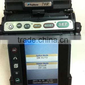 Japan Fujikura 70R Ribbon Fusion Splicer &FUJIKURA FSM-70R Splicing Machine WITH CT-30 Cleaver thumbnail-4
