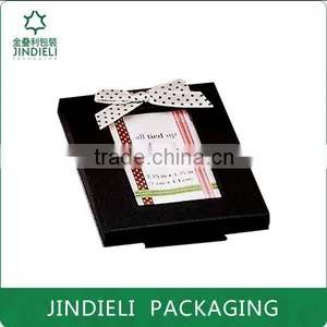 Black Beautiful Design Leather Packaging for Photo Frame thumbnail-1