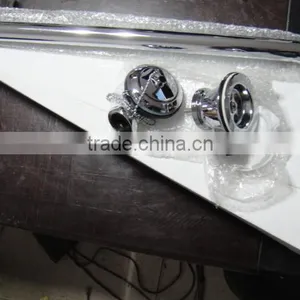 Chrome Plate Brass Drainer Used for Bath Overflow Hole and Waste Drain Hole thumbnail-3