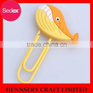 High Quanlity Soft Rubber Custom Shaped Paper Clip thumbnail-1