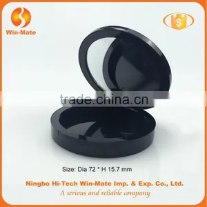 ES1088 Black Round Free Sample Eyeshadow Container thumbnail-3