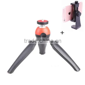 Strong 360 Rotable Camera Tripod Holder With Rotation Phone Clip Mount for IPhone7/7plus/6/6s/6plus/5,SamsungS6 S9/Note 2 3 4 5 thumbnail-6