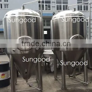 2bbl/3bbl/5bbl/7bbl/10bbl/15bbl/20bbl/30bbl/40bbl/50bbl/60bbl/100bbl Stainless Steel Jacket Fermenter thumbnail-3