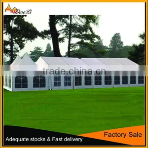POPULAR WHITE PVC SIDEWALL ALUMINUM FRAME EXHIBITION TENT thumbnail-1