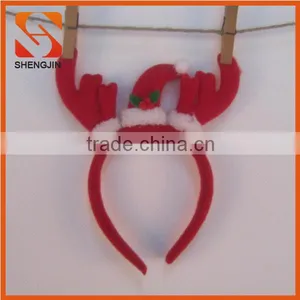 SJ-6670 Hot Sale New Style Fashion Christmas Headband Cheap Christmes Decoration Hairband thumbnail-6