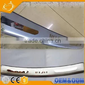 STEEL LED Blue LIGHT Illuminated Door Sill Plates Car LED Illuminated Door Sill Plate, Version Car Trunk Pedal for Toyota Wish thumbnail-3