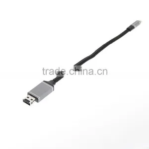 Walnut Flash Drive With Charge Function thumbnail-3