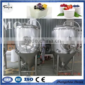 Stainless Steel Conical Dimple Jacket Fermentation Tanks thumbnail-1
