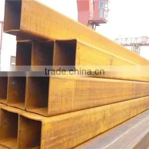 Updated Popular Big Rectangular Black Steel Pipe thumbnail-1