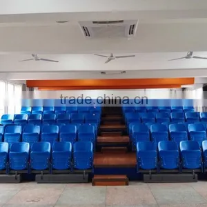 Movable Telescopic Folded Bleachers Seat Plastic Stadium Chair Price thumbnail-4