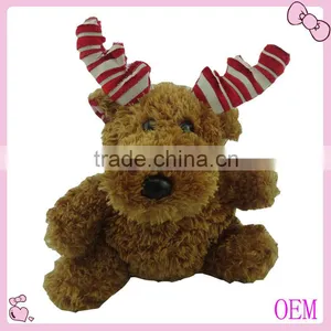 2016 New Designed Plush Reindeer Animal Toy With Scarfs thumbnail-3