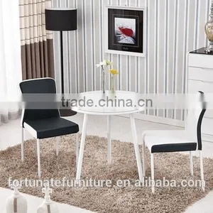 White 10 mm Tempered Glass Guesthouse Dining Table Quality Choice thumbnail-1