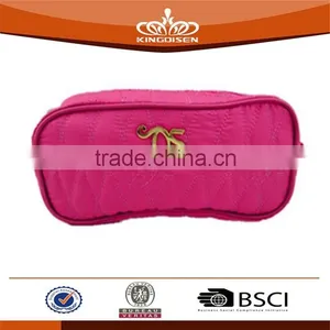 Pink Lovely Girl Garment Fabric Pencil Case thumbnail-1
