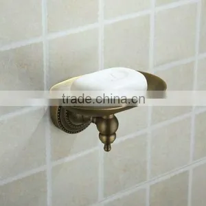 Attractive Antique Brass Soap Dish thumbnail-1