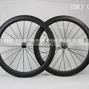 50mm Carbon Clincher Rim Road Bike 700c Carbon Fiber Rims 21mm Width UD/3K Matt Full Carbon Rim for Road Aero Bike thumbnail-2
