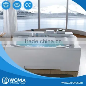 Q366 Two Person Vintage Bathtub/whirlpool Acrylic Bathtubs/antique Stand Bathtub Faucet Water Saving Bathtub Mixer thumbnail-1