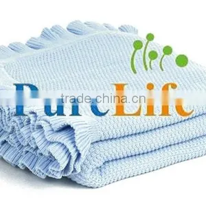 SZPLH Knitted Ruffle Cotton Blanket And Shawl thumbnail-1