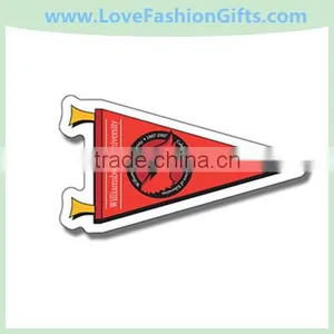 Magnet - Pennant Shape (3.4375x1.875) - 30 Mil. thumbnail-1