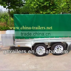 10*5 Hot Dipped Galvanized Box Trailer thumbnail-5