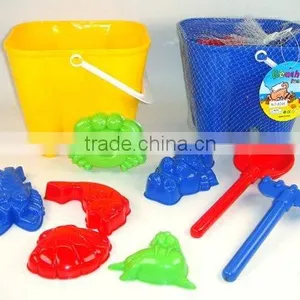 Colorful Summer Sand Bucket Beach Set Cart For Kids thumbnail-2