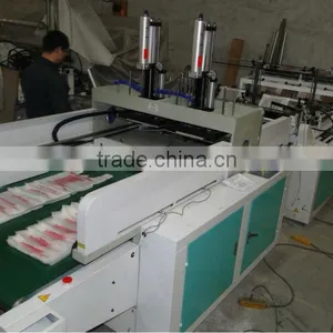 Hot Sealing and Cold Cutting T Shirt Bag Making thumbnail-3
