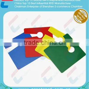 Customized Plastic Hang Tags for Parking Permit thumbnail-1