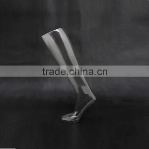 Hot Sale Boutique Top Level Fashion Transparent PC Female Middle Leg Mannequin thumbnail-2