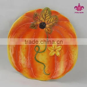 Wholesale Ceramic Plates,pumpkin Plate for Harvest Decorative thumbnail-1