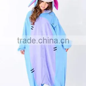 Wholesale Instyles Adults Flannel Pajamas All in One Animal Suits Cosplay Adult Winter Garment Cute Cartoon Animal Full-Length thumbnail-3