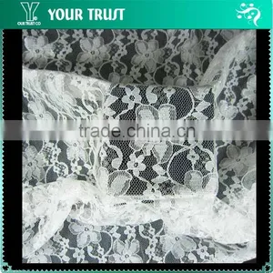 Lightness Fabric and Textile Wedding Dress Lace 100% Nylon Net Fabric thumbnail-4