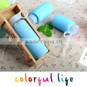 Modern High-grade High Quality Glass Water Bottle With Silicone Sleeve thumbnail-6