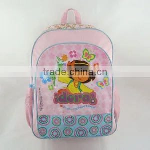 600D With PVC School Backpack Bag thumbnail-1