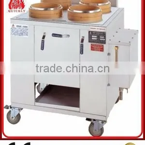 Professional Super Energy Saving Commercial Dim Sum/ Steamed Dumpling Gas/ Electric Food Steamer thumbnail-1