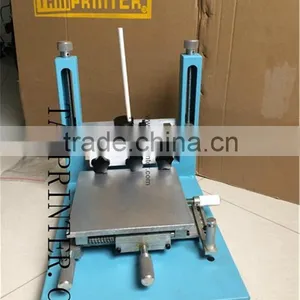 TSA-02-01 High Precision Manual Cheap Textile Printing Flat Screen Printer thumbnail-1