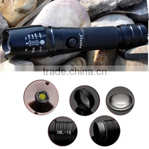 POPPAS 868 Wholesale Aluminum Waterproof 10w Rechargeable LED Torch Flashlight thumbnail-6