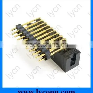 2.54mm Right Angled Box Header With Insulator thumbnail-1