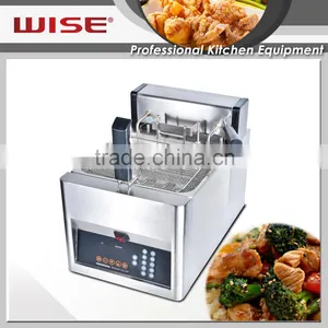 2016 Hot Sale Commerical Electric Automatic Basket Lift 12L Countertop Deep Fryer thumbnail-4