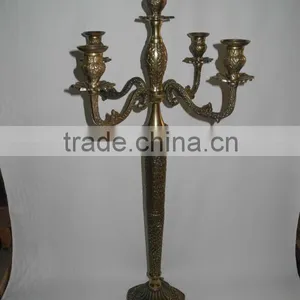 Antique Crystal Candelabra thumbnail-1